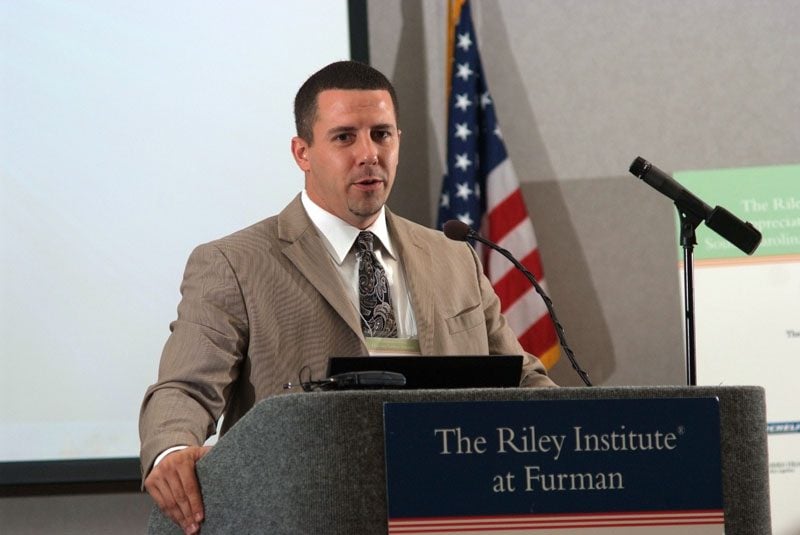 Forrest Alton gives an overview of REAP's project goals