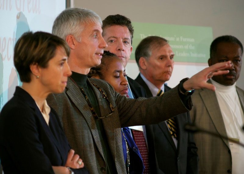 Team Great Expectations: (l-r) Christine Johnson, Chris Fraser, Anita Garrett, Tom Clifford, Bob Carr, and David James Mack
