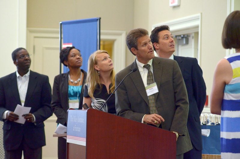 CORE: Creating Opportunities and Recognizing Excellence: (l-r) Ken Peterson, Crystal Todd, Christy Bergman, Robbie Binnicker, Calder Ehrmann, and Brooke Holloway
