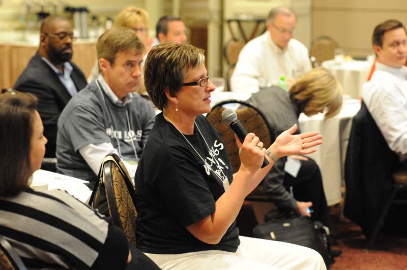 Lauren Simer, Watch D.O.G.S., asking the group a question