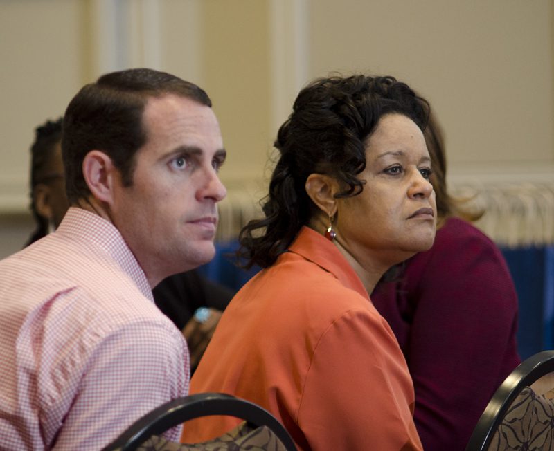 (l-r) Brian Massingill and Mamie Nicholson, Voices of Diversity