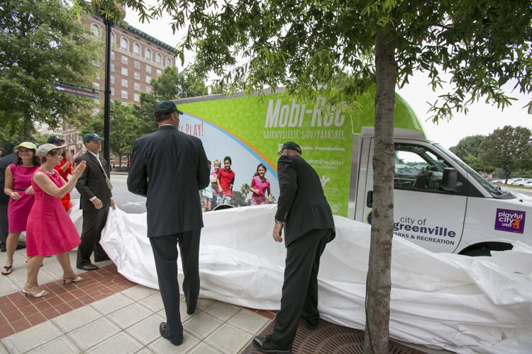 The official unveiling of Mobi-Rec