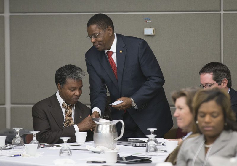 (l-r) Jonathan Green and Henry Tisdale