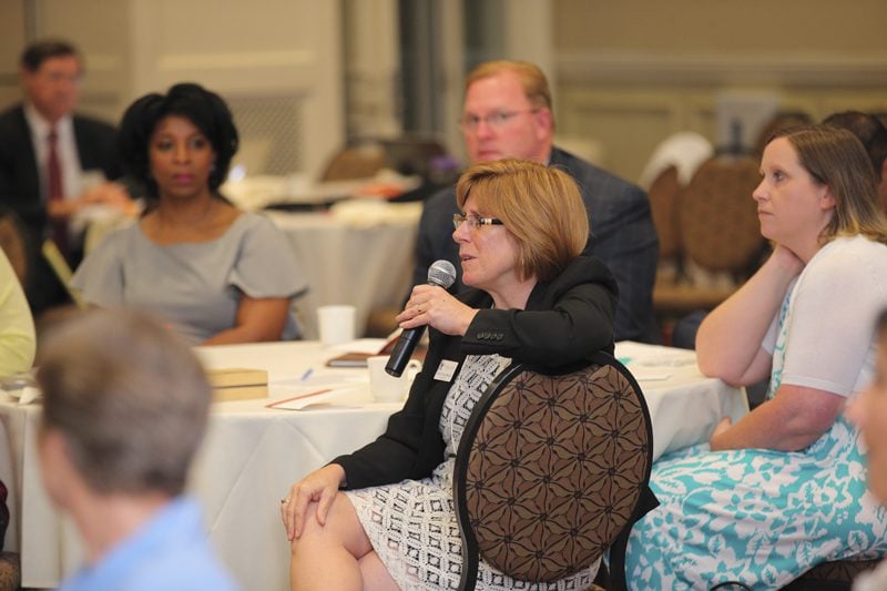 Nancy Halverson, Through Our Eyes, makes a suggestion.