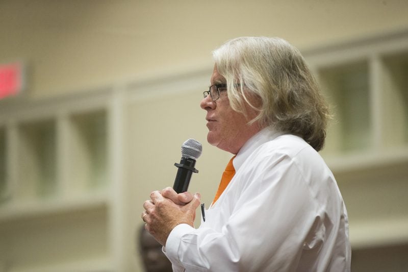 Tom O'Hanlan, S.T.A.R.T.S., asking the team a question