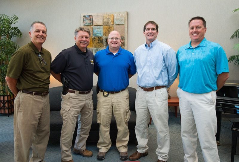 Anderson: Bulldogs for Business: (l-r) Randy Abbott, Derek Roland, Gregg Hayden, Brian Couch, Matt Szymanski; not pictured: Jeff Burke