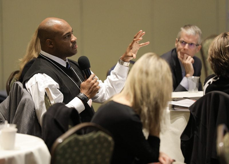 Anton Gunn, Team Leverage, asking a question