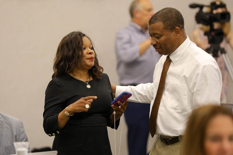 Gwen Hampton and Wilbur Cave, Team One