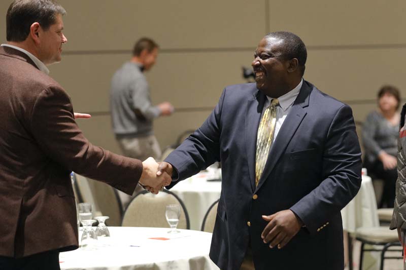 (l-r) Rich Cannon, Pendleton Place Partners, and Tony Taylor, COPA Design