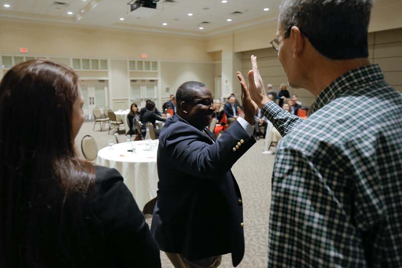 High five from Tony Taylor, COPA Design