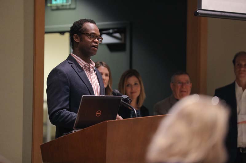 Chris Bryant speaking, Kindergarten College