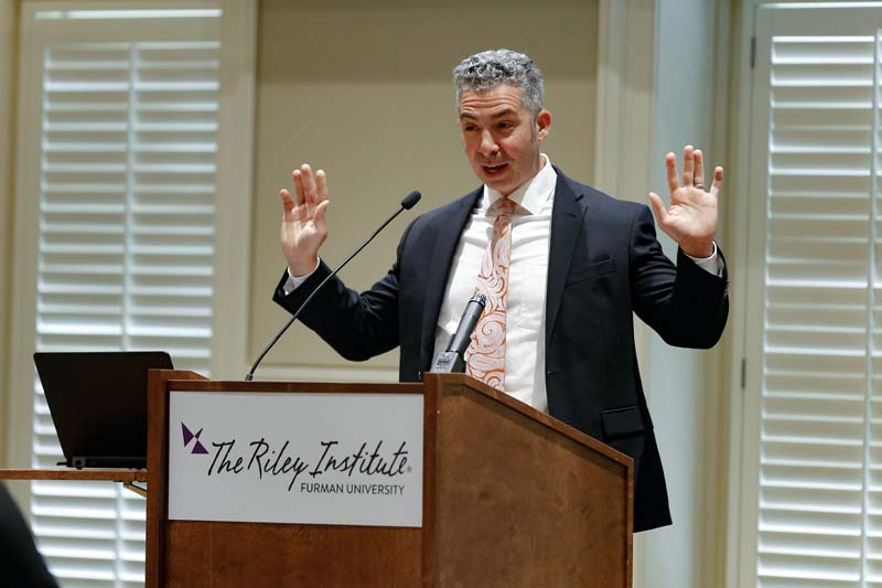 Chris Scalzo speaking, DLI Carry On Crew