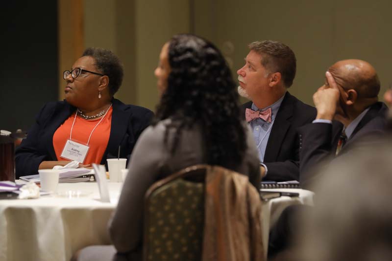 (l-r) Audrey Hopkins Williams, Johnny Davis, Al Panu and Victoria Smalls, Lowcountry Anchors