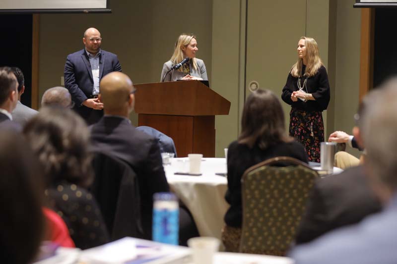 (l-r) Ian Scott, Kate Buckholz and Shayna Howell, Team Period Project