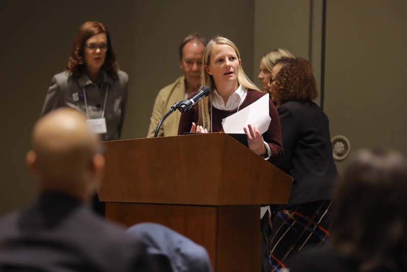 Amy Prock, Carried Away, speaking