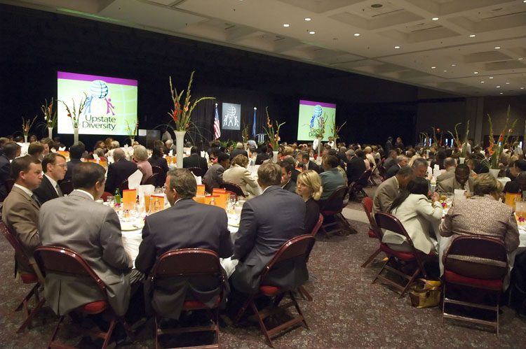A crowd of over 500 community members attended the awards dinner held in Anderson, SC
