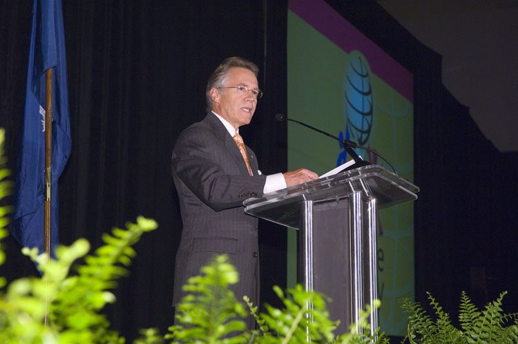 Lee Luff, President of the Anderson Area Chamber of Commerce and a graduate of the Riley Institute diversity program, Class II