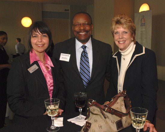 (l-r) Phyllis Martin, Herb Johnson