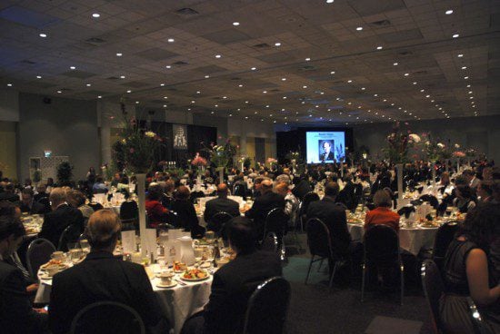The dinner was attended by over 550 community members
