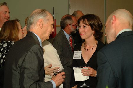Secretary Riley with Tobi and John Swartz