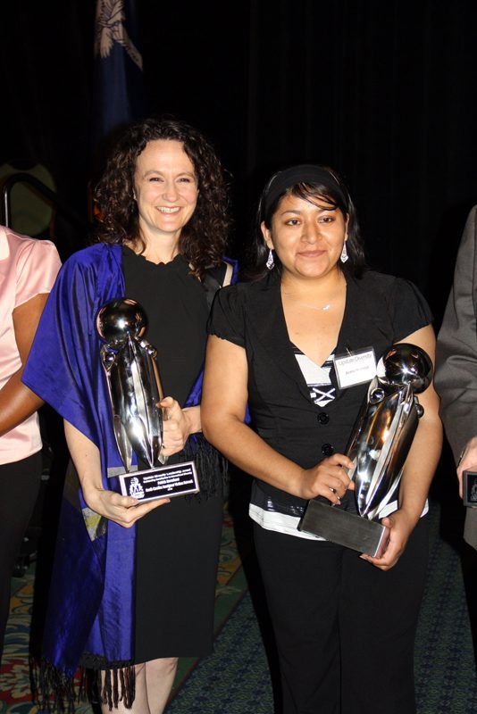 (l-r) Patricia Ravenhorst and Azalia Martinez