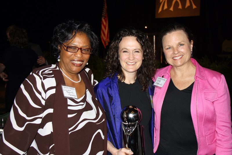 (l-r) Lillian Brock Fleming, Patricia Ravenhorst and Gaye Sprague