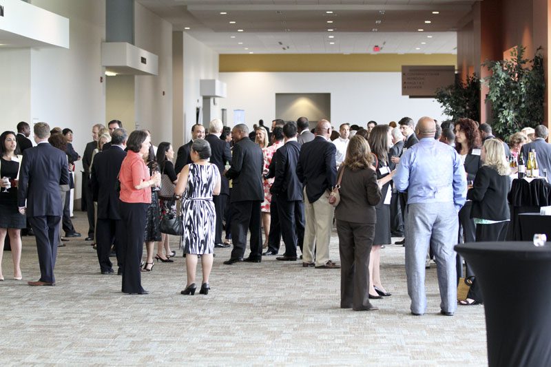 Pre-dinner reception at the Carolina First Center