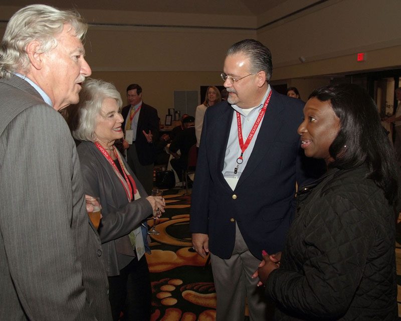 Terry and Scott Peterson, Tom Hudson and Hazel Parker