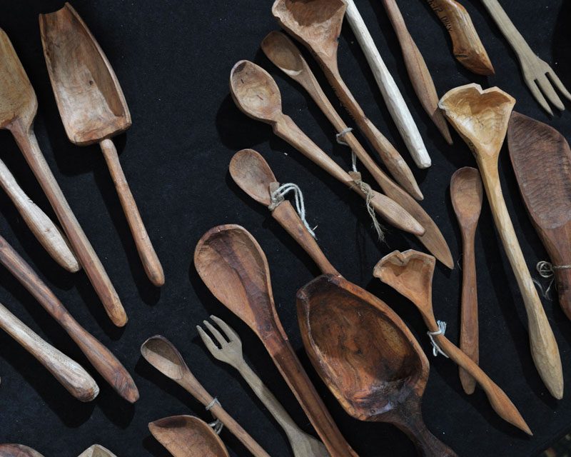 Beautifully carved spoons!