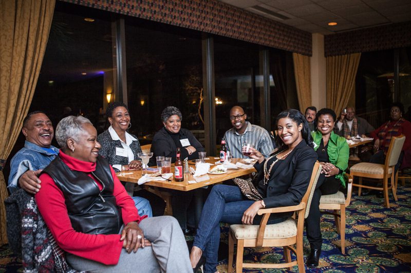 (l-r) Juana and Calvin Slade, James Ella Collins, Sharon McGhee, Calvin Calhoun