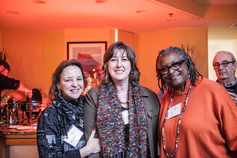 (l-r) Sara June Goldstein, Susan DePlessis and Dee Crawford