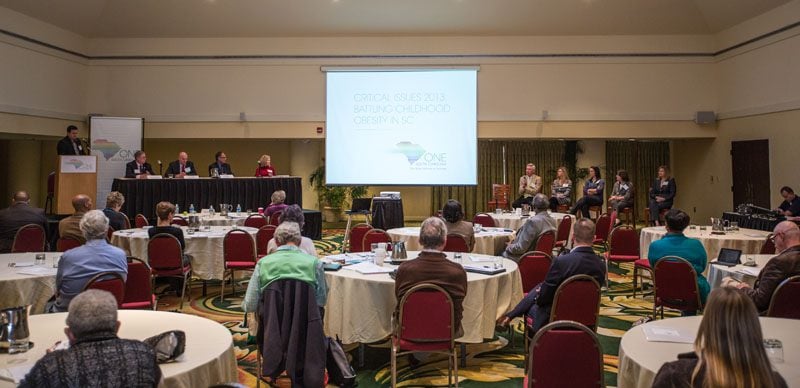 Mark Quinn moderating the South Carolina in Action Roundtable Discussion and Q & A with Panel Members