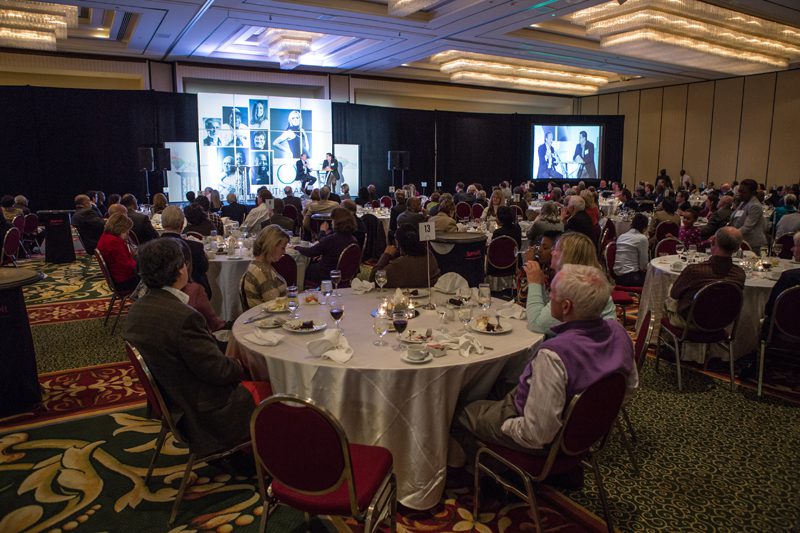 Warmth abounded as DLI alumni gathered for a welcome dinner Friday evening