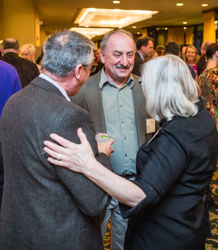 Clay Burnette, Mike Vatalaro and Roxanne Chase