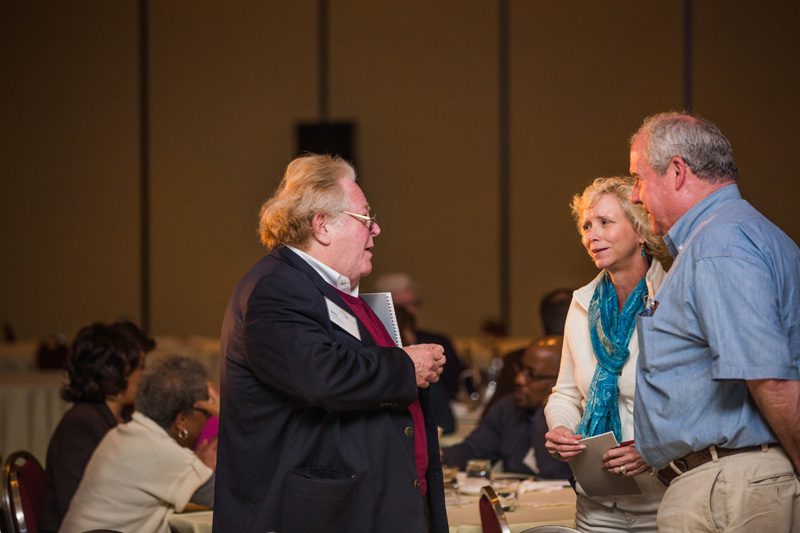 Billy Keyserling speaking with Ken Childs