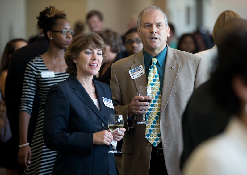 (l-r) Kelly Curtis and Rick Jiran
