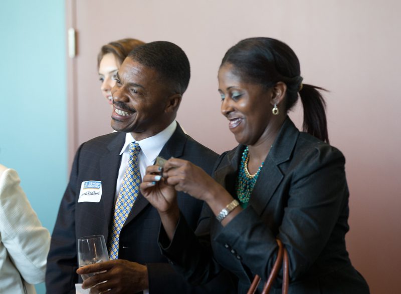 (l-r) James Ledlow and Jalitha Moore