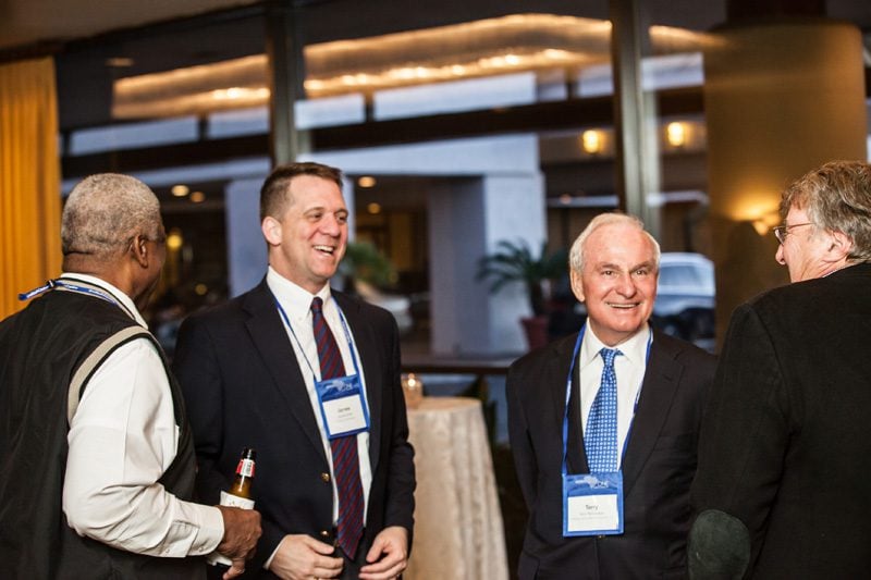 (l-r) Floyd Nicholson, James Smith and Terry Richardson