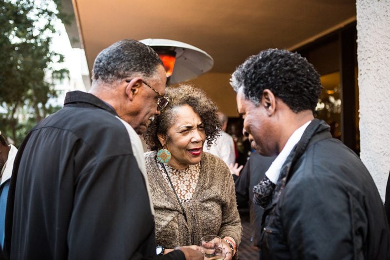Brandolyn Pinkston (center) and Jonathan Green (right)