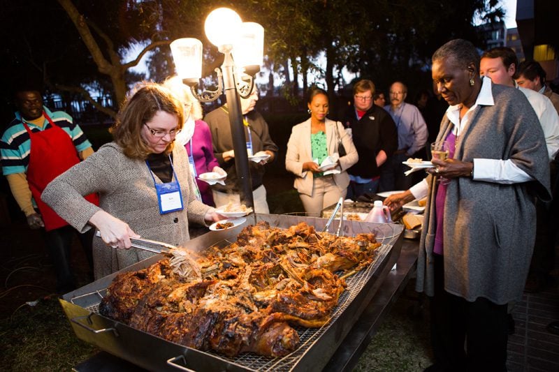 Rodney Scott’s barbeque from Hemingway