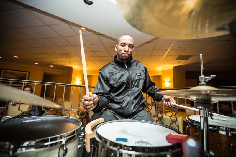 The drummer
