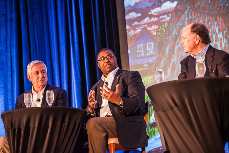 (l-r) Bill Barnet, Russell Booker and Harris DeLoach