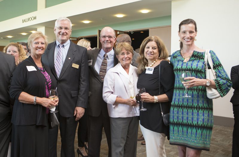 (l-r) Nancy Walker, Carl Kohrt, Benny Walker, Susan Shi, Linda Brees, and Jacki Martin