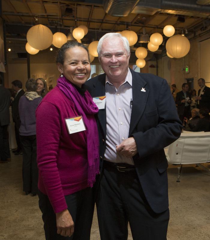 Riley Fellows Anne and Bill Masters, DLI Upstate Gathering 2015