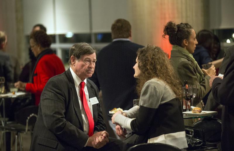 Riley Institute Executive Director Don Gordon and Riley Fellow Patricia Ravenhorst, Upstate DLI Gathering 2015