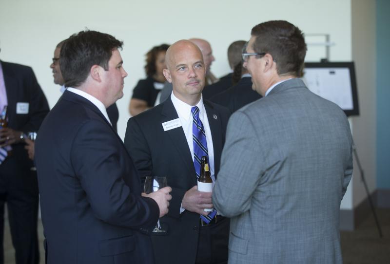 Brandon Pugh (center)