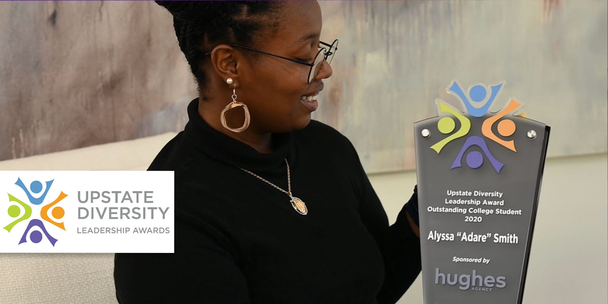 Outstanding College Student: Alyssa “Adare” Smith, Furman University; award sponsored by Hughes Agency