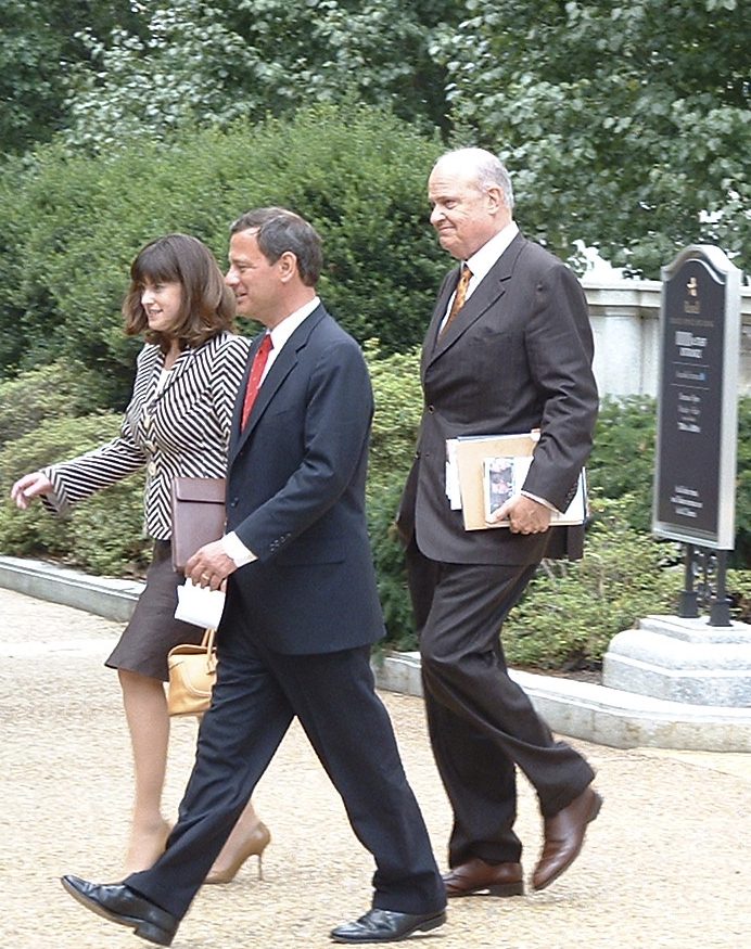 Supreme Court Judge John Roberts & Fred Thompson