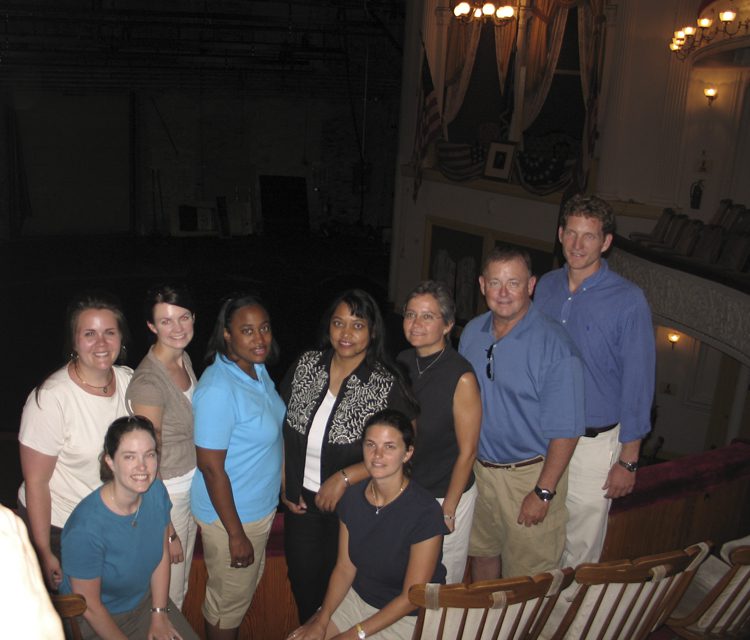 The group at Ford's Theatre