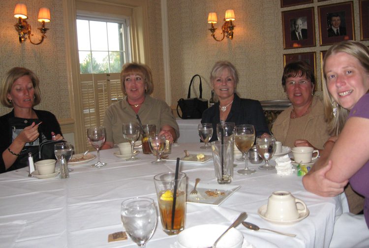 A meal with Sandy Rinck, Secretary Richard Riley's special advisor